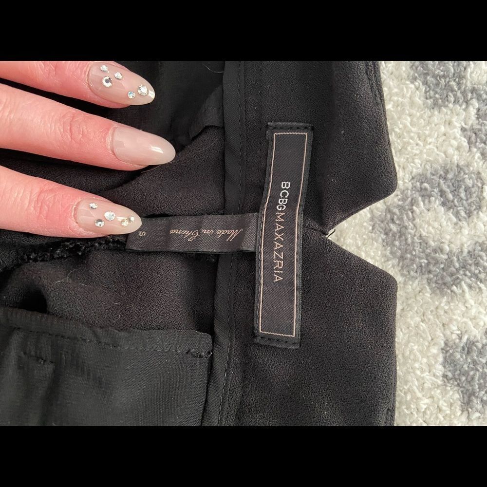 BCBG size small black dress pant - Picture 4 of 8